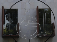 Iconography view on the occasion of the International Day of Persons with Disabilities on December 3, 2024. (