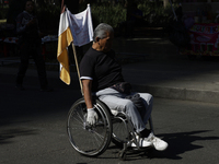 On December 3, 2024, in Mexico City, Mexico, people with disabilities demonstrate on the International Day of Persons with Disabilities. The...