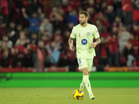 Inigo Martinez centre-back of Barcelona and Spain during the La Liga match between RCD Mallorca and FC Barcelona at Estadi de Son Moix on De...