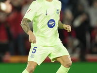 Inigo Martinez centre-back of Barcelona and Spain during the La Liga match between RCD Mallorca and FC Barcelona at Estadi de Son Moix on De...