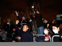 Hundreds of citizens gather in front of the National Assembly in Seoul, South Korea, on December 4, 2024, demanding the repeal of the martia...