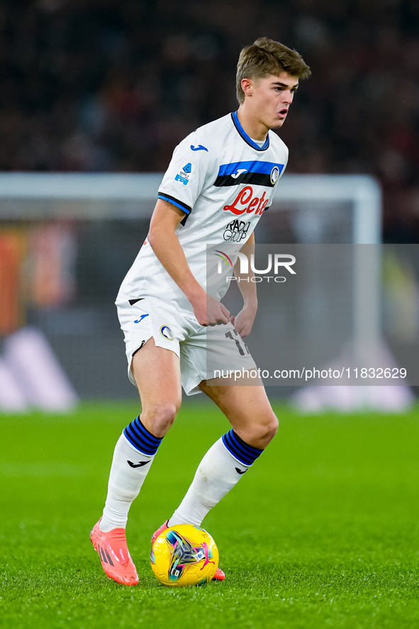 Charles De Ketelaere of Atalanta BC during the Serie A Enilive match between AS Roma and Atalanta BC at Stadio Olimpico on December 02, 2024...