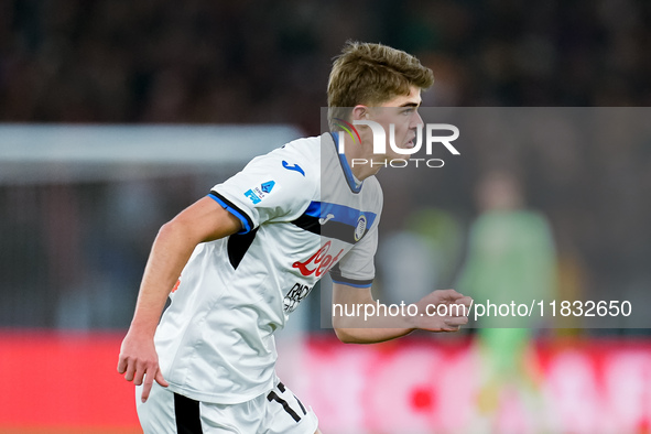 Charles De Ketelaere of Atalanta BC during the Serie A Enilive match between AS Roma and Atalanta BC at Stadio Olimpico on December 02, 2024...