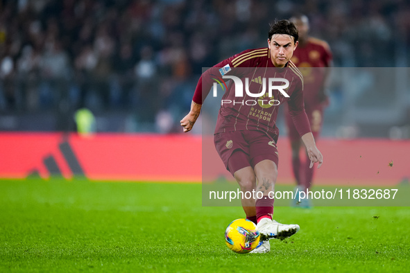 Paulo Dybala of AS Roma during the Serie A Enilive match between AS Roma and Atalanta BC at Stadio Olimpico on December 02, 2024 in Rome, It...