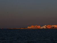 A view of the Mina Hotel and Residences By The Torch in Doha, Qatar on December 3, 2024. (