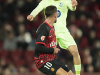 Marc Casado defensive midfield of Barcelona and Spain during the La Liga match between RCD Mallorca and FC Barcelona at Estadi de Son Moix o...