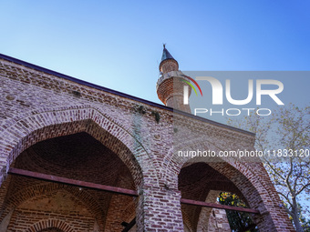 A mosque is seen in Alanya, Antalya, Turkey, on November 3, 2024. (