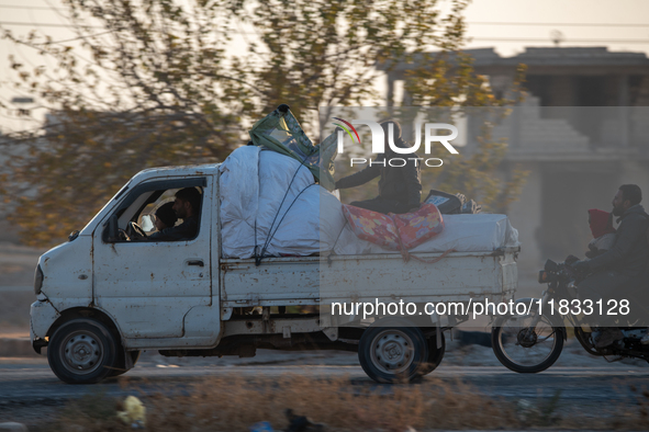 Under An Agreement With The Opposition, The Syrian Democratic Forces (SDF) Withdrew From The Neighborhoods Of Tal Rifaat And Several Nearby...