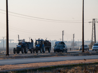 Under An Agreement With The Opposition, The Syrian Democratic Forces (SDF) Withdrew From The Neighborhoods Of Tal Rifaat And Several Nearby...