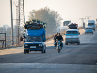 Under An Agreement With The Opposition, The Syrian Democratic Forces (SDF) Withdrew From The Neighborhoods Of Tal Rifaat And Several Nearby...