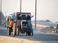 Under An Agreement With The Opposition, The Syrian Democratic Forces (SDF) Withdrew From The Neighborhoods Of Tal Rifaat And Several Nearby...