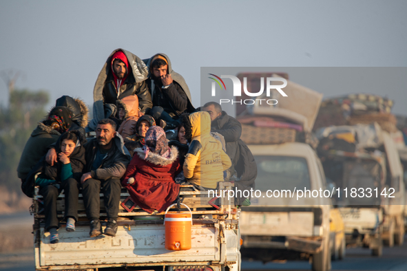 Under An Agreement With The Opposition, The Syrian Democratic Forces (SDF) Withdrew From The Neighborhoods Of Tal Rifaat And Several Nearby...