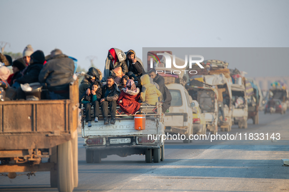 Under An Agreement With The Opposition, The Syrian Democratic Forces (SDF) Withdrew From The Neighborhoods Of Tal Rifaat And Several Nearby...