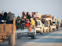 Under An Agreement With The Opposition, The Syrian Democratic Forces (SDF) Withdrew From The Neighborhoods Of Tal Rifaat And Several Nearby...