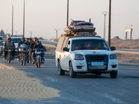 Under An Agreement With The Opposition, The Syrian Democratic Forces (SDF) Withdrew From The Neighborhoods Of Tal Rifaat And Several Nearby...