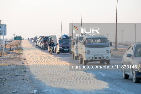 Under An Agreement With The Opposition, The Syrian Democratic Forces (SDF) Withdrew From The Neighborhoods Of Tal Rifaat And Several Nearby...