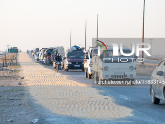 Under An Agreement With The Opposition, The Syrian Democratic Forces (SDF) Withdrew From The Neighborhoods Of Tal Rifaat And Several Nearby...