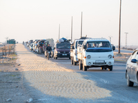 Under An Agreement With The Opposition, The Syrian Democratic Forces (SDF) Withdrew From The Neighborhoods Of Tal Rifaat And Several Nearby...