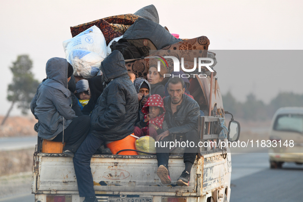 Under An Agreement With The Opposition, The Syrian Democratic Forces (SDF) Withdrew From The Neighborhoods Of Tal Rifaat And Several Nearby...