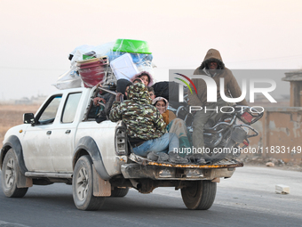 Under An Agreement With The Opposition, The Syrian Democratic Forces (SDF) Withdrew From The Neighborhoods Of Tal Rifaat And Several Nearby...