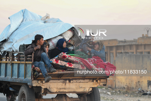 Under An Agreement With The Opposition, The Syrian Democratic Forces (SDF) Withdrew From The Neighborhoods Of Tal Rifaat And Several Nearby...