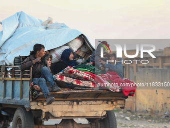 Under An Agreement With The Opposition, The Syrian Democratic Forces (SDF) Withdrew From The Neighborhoods Of Tal Rifaat And Several Nearby...