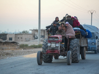 Under An Agreement With The Opposition, The Syrian Democratic Forces (SDF) Withdrew From The Neighborhoods Of Tal Rifaat And Several Nearby...