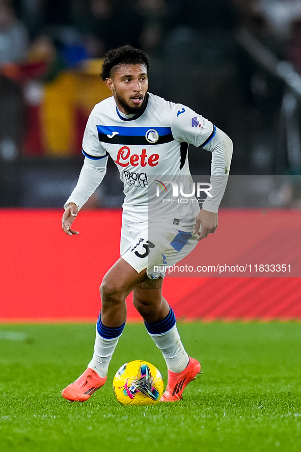 Ederson of Atalanta BC during the Serie A Enilive match between AS Roma and Atalanta BC at Stadio Olimpico on December 02, 2024 in Rome, Ita...