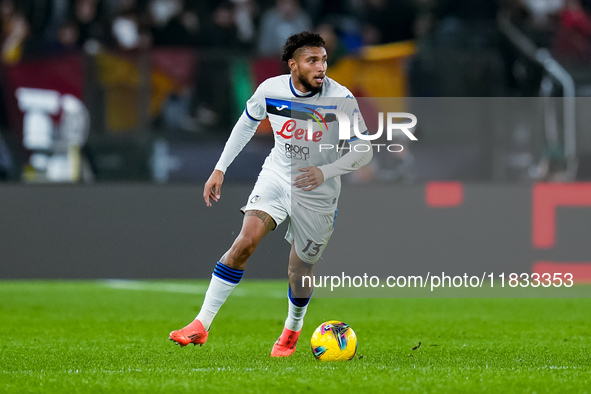 Ederson of Atalanta BC during the Serie A Enilive match between AS Roma and Atalanta BC at Stadio Olimpico on December 02, 2024 in Rome, Ita...