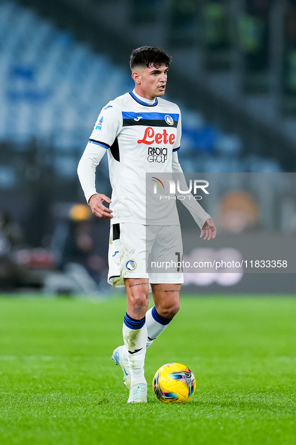 Raoul Bellanova of Atalanta BC during the Serie A Enilive match between AS Roma and Atalanta BC at Stadio Olimpico on December 02, 2024 in R...