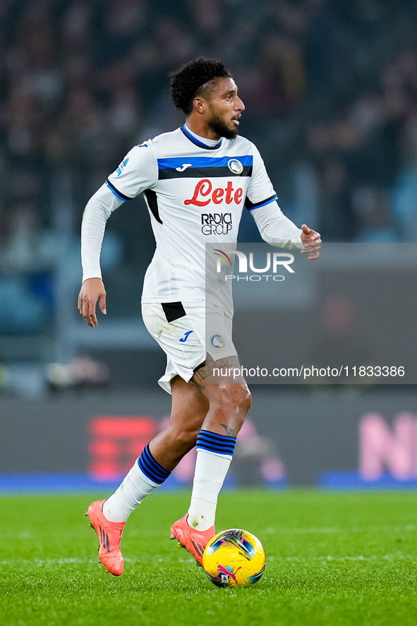 Ederson of Atalanta BC during the Serie A Enilive match between AS Roma and Atalanta BC at Stadio Olimpico on December 02, 2024 in Rome, Ita...