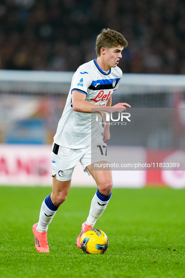 Charles De Ketelaere of Atalanta BC during the Serie A Enilive match between AS Roma and Atalanta BC at Stadio Olimpico on December 02, 2024...