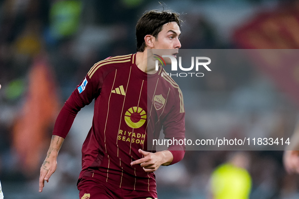 Paulo Dybala of AS Roma during the Serie A Enilive match between AS Roma and Atalanta BC at Stadio Olimpico on December 02, 2024 in Rome, It...