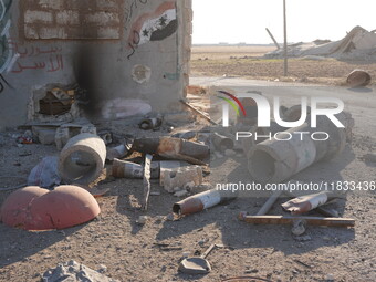 Rebels In Northwest Syria Seized Military Vehicles Belonging To The Regime Along The Route Toward Kweris Airport In The Eastern Countryside...