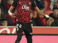 Johan Mojica left-back of Mallorca and Colombia during the La Liga match between RCD Mallorca and FC Barcelona at Estadi de Son Moix on Dece...