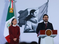 Marath Bolanos Lopez, Secretary of Labor and Social Welfare, speaks during a briefing conference where he announces that as of January 1, 20...