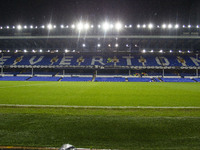 General view of Goodison Park during the Premier League match between Everton and Wolverhampton Wanderers at Goodison Park in Liverpool, Eng...