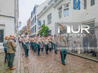 The annual Catholic City Procession takes place in Maastricht, Netherlands, on May 19, 2024. Processions are an age-old tradition and part o...