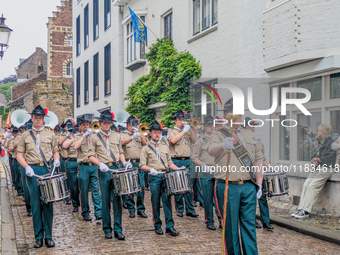 The annual Catholic City Procession takes place in Maastricht, Netherlands, on May 19, 2024. Processions are an age-old tradition and part o...