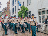 The annual Catholic City Procession takes place in Maastricht, Netherlands, on May 19, 2024. Processions are an age-old tradition and part o...