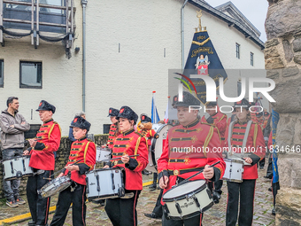 The annual Catholic City Procession takes place in Maastricht, Netherlands, on May 19, 2024. Processions are an age-old tradition and part o...