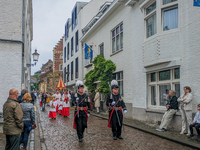 The annual Catholic City Procession takes place in Maastricht, Netherlands, on May 19, 2024. Processions are an age-old tradition and part o...