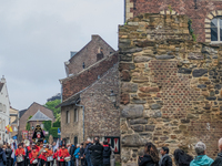 The annual Catholic City Procession takes place in Maastricht, Netherlands, on May 19, 2024. Processions are an age-old tradition and part o...