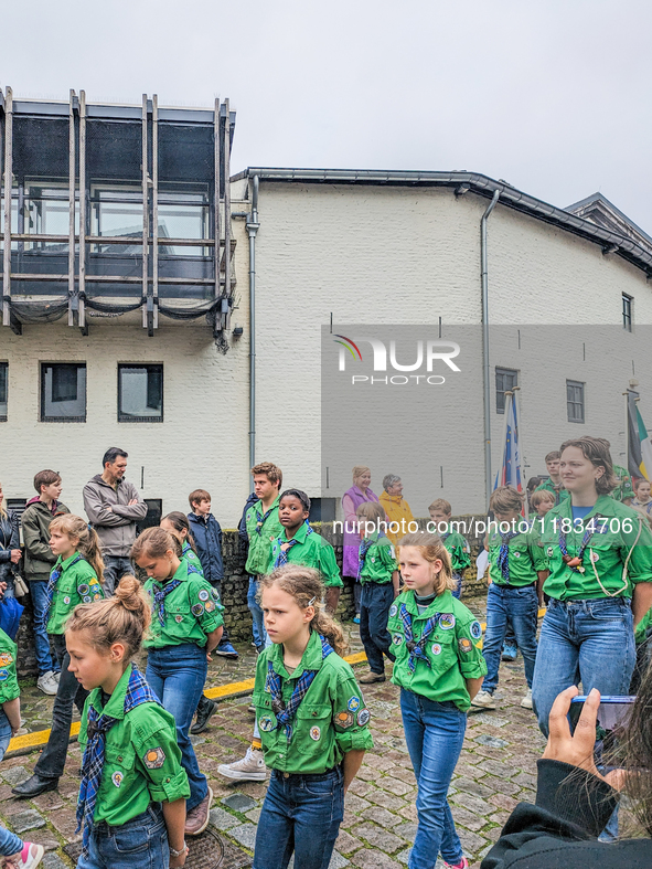 The annual Catholic City Procession takes place in Maastricht, Netherlands, on May 19, 2024. Processions are an age-old tradition and part o...