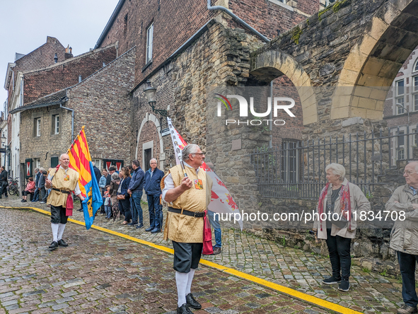 The annual Catholic City Procession takes place in Maastricht, Netherlands, on May 19, 2024. Processions are an age-old tradition and part o...