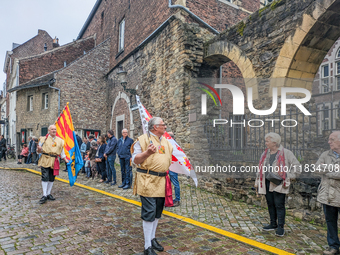 The annual Catholic City Procession takes place in Maastricht, Netherlands, on May 19, 2024. Processions are an age-old tradition and part o...