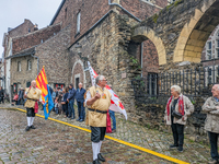 The annual Catholic City Procession takes place in Maastricht, Netherlands, on May 19, 2024. Processions are an age-old tradition and part o...