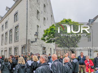 The annual Catholic City Procession takes place in Maastricht, Netherlands, on May 19, 2024. Processions are an age-old tradition and part o...