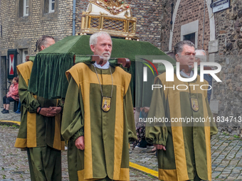 The annual Catholic City Procession takes place in Maastricht, Netherlands, on May 19, 2024. Processions are an age-old tradition and part o...