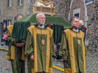 The annual Catholic City Procession takes place in Maastricht, Netherlands, on May 19, 2024. Processions are an age-old tradition and part o...